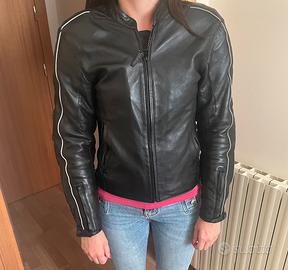 Giacca moto da donna in pelle Suomy