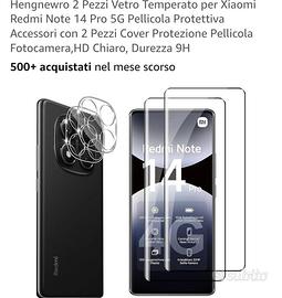 Vetro e cover Xiaomi Redmi Note 14 Pro 5g