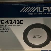 Subwoofer Alpine nuovo