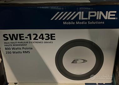 Subwoofer Alpine nuovo