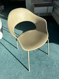 4 sedie con bracciolo