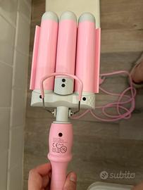 Piastra beach waves Mermade Pro - 32mm rosa