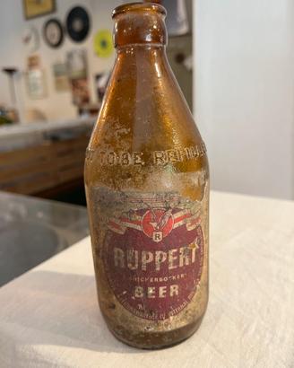 bottiglia birra Ruppert Beer Us army ww2
