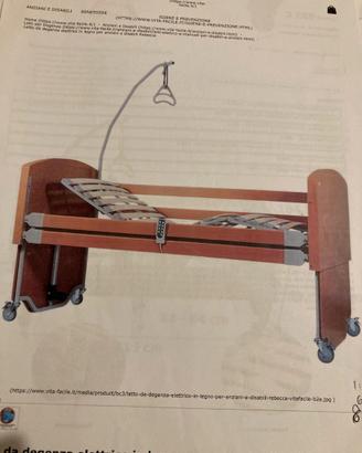Letto degenza disabili