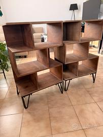 Coppia di mobili in legno Maison du Monde