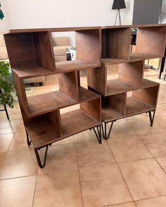 Coppia di mobili in legno Maison du Monde