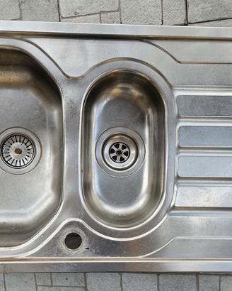 lavello cucina Franke acciaio 100x50