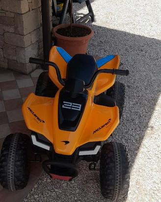 Quad elettrico della mclaren
