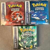Trilogia hoenn: smeraldo rubino zaffiro