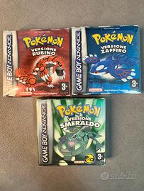 Trilogia hoenn: smeraldo rubino zaffiro