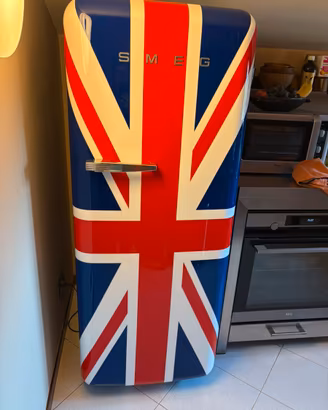 Frigorifero mono porta Union Jack Smeg