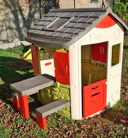 Casetta smoby + scivolo