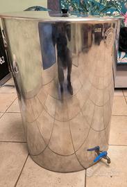 Fusto 150L Acciaio per Olio D'Oliva 