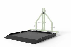 Pedana per forca pallet lift