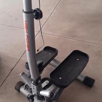 Attrezzo palestra step laterale high power