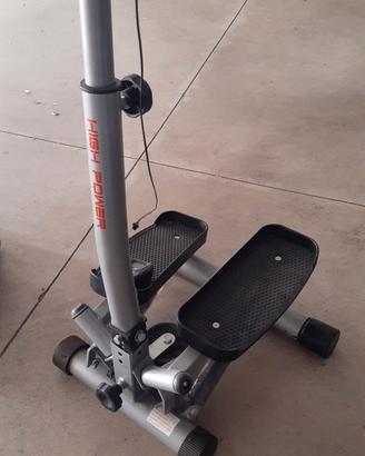 Attrezzo palestra step laterale high power