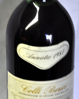 3 Bottiglie vino vintage/collezione anni '60 a '80