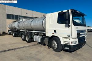 DAF CF 85.460 CISTERNA CARBURANTI E RIMORCHIO ANNO