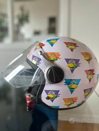 Casco Moto Jet Bambino BHR - tartarughe Ninja -YS