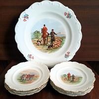 Set Piatti Porcellana Vintage Bavaria-Schumann