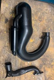 Marmitta vespa polini SP con collettore