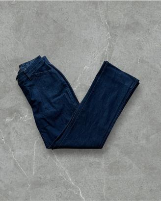 Jeans Lee Blu Scuro Elasticizzati Taglia 6 Medium