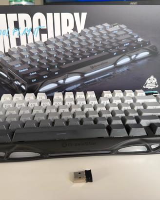 Tastiera Meccanica Gaming GravaStar Mercury K1 RGB