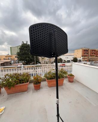 Canestro kipsta 2 metri allungabile