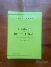 Manuale penale parte speciale Giovagnoli