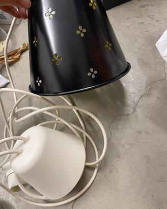 ikea paralume con Lampadina