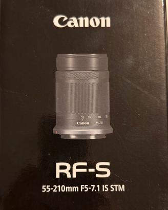 Obiettivo per Canon RF-S 55-210mm f/5-7,1 IS STM