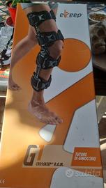G1 ekeep tutore ginocchio crosskeep r.o.m rom 0533