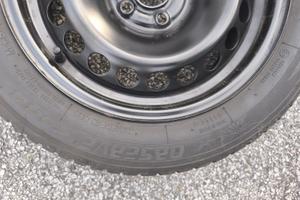 Cerchi in ferro 15" + gomme Audi/VW/Skoda