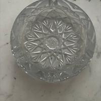Posacenere Cristallo di Bohemia Vintage