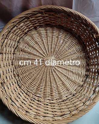 Cestino in rattan 