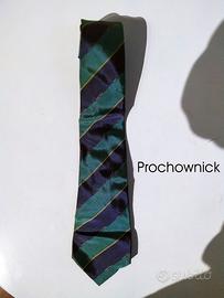 Cravatta in pura seta Prochownick anni 90
