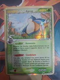 Snorlax specie delta stamped reverse Ex 