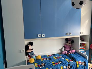 Cameretta bambini 2 letti