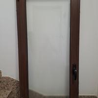 Finestra alluminio color legno 140 x 70