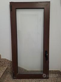 Finestra alluminio color legno 140 x 70