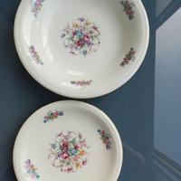 Servizio piatti vintage 36 pezzi floreale