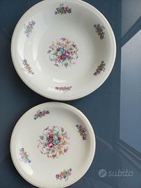 Servizio piatti vintage 36 pezzi floreale