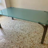 Tavolo / Scrivania in cristallo temperato 200x80