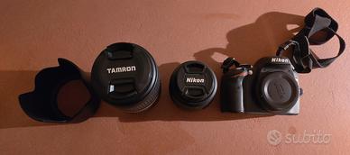 Fotocamera Nikon D3200 + due Obiettivi