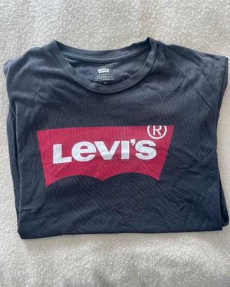 T-shirt Levi's Uomo maniche corte Nero Taglia L
