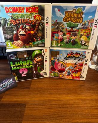 Lotto giochi Nintendo 3ds