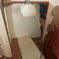 Specchio con luce bagno inda