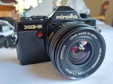 KIT FOTO - Minolta XG-E Reflex Analogica