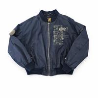 Bomber midwest Navy Force Units  Taglia L 