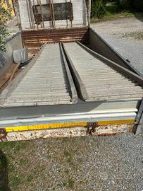 Rampe carico escavatore